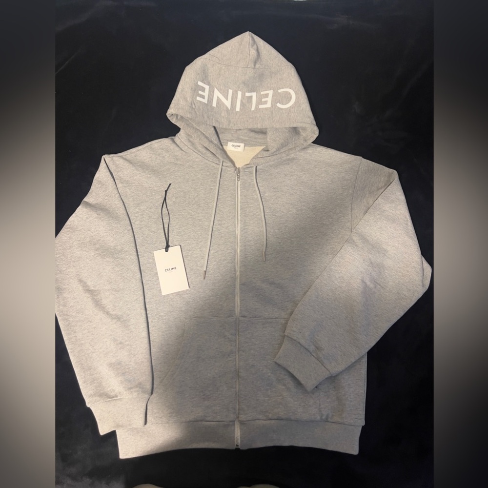 Celine zip-up sweater